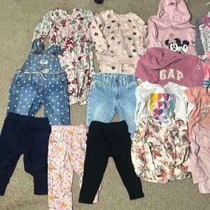 Girl’s 12m mixed lot $34